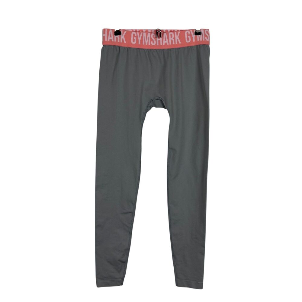 Gymshark Gray Pink Band Leggings Women’s Medium